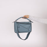 Loewe Periwinkle Blue Medium Puzzle - FashioNica