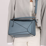 Loewe Periwinkle Blue Medium Puzzle - FashioNica