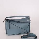 Loewe Periwinkle Blue Medium Puzzle - FashioNica