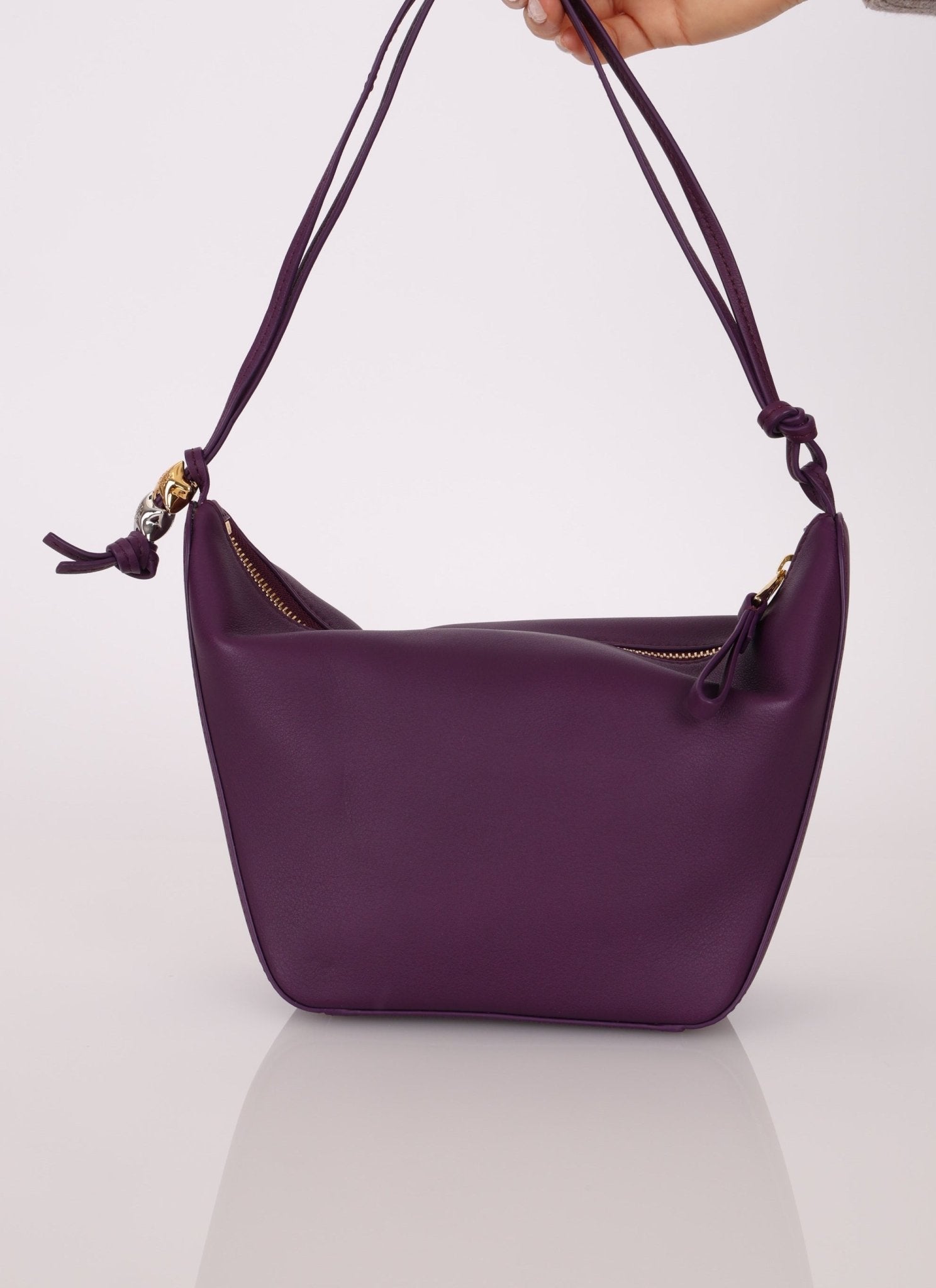 Loewe Plum Mini Hammock with Loewe Star Charms - FashioNica