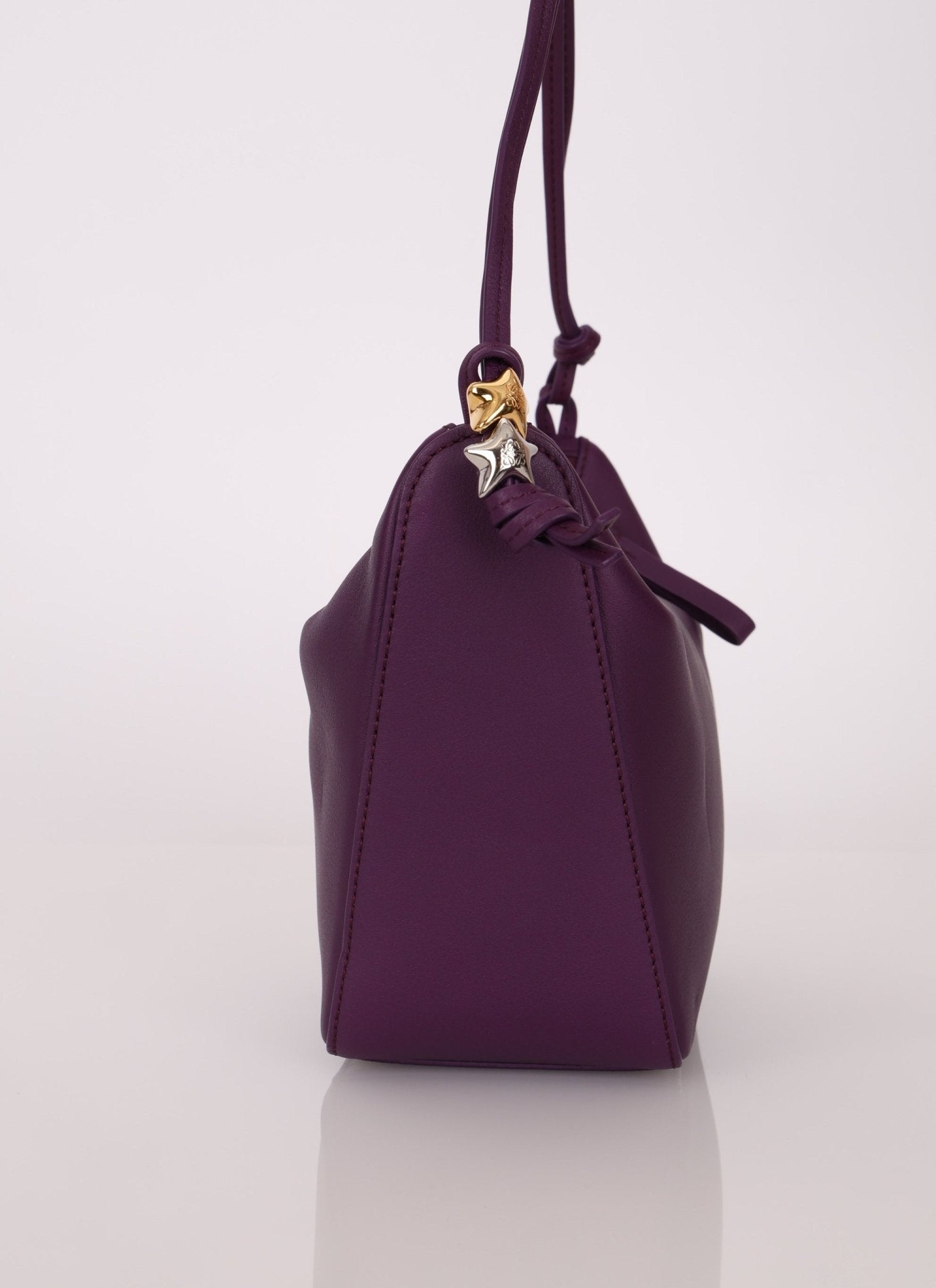 Loewe Plum Mini Hammock with Loewe Star Charms - FashioNica