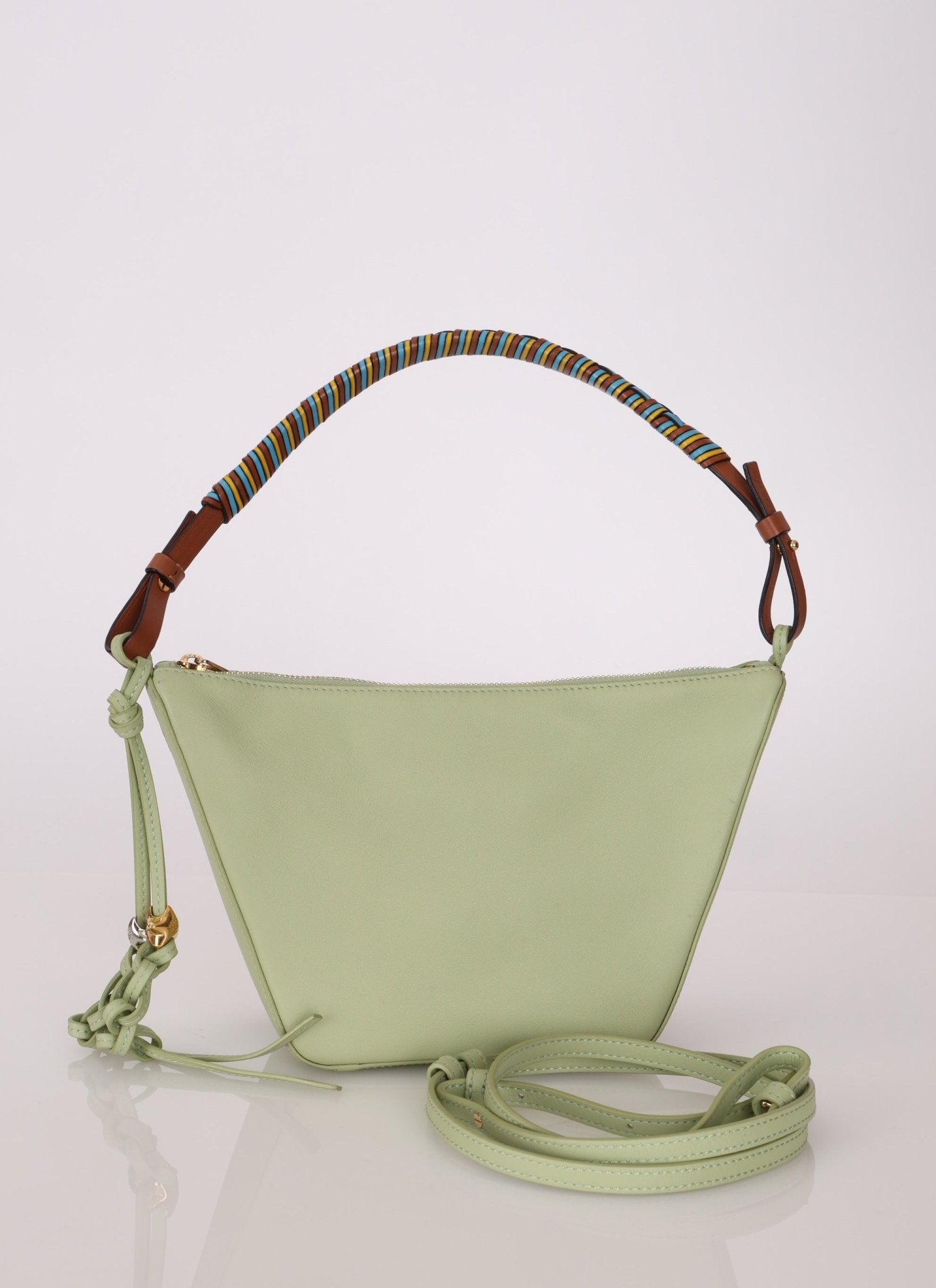Loewe Rosemary Mini Hammock with Loewe Star Charms and Loewe Woven Strap - FashioNica