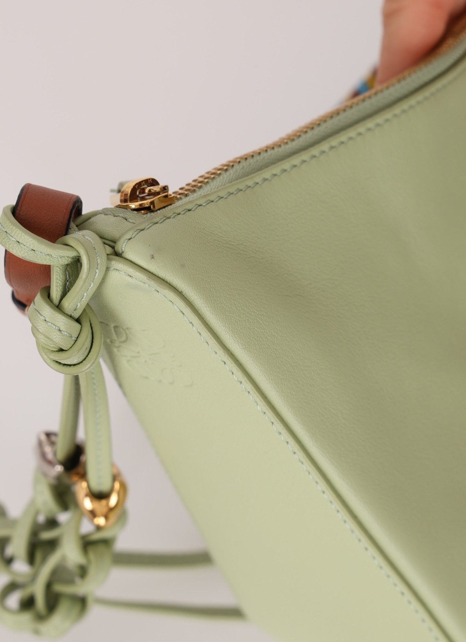 Loewe Rosemary Mini Hammock with Loewe Star Charms and Loewe Woven Strap - FashioNica