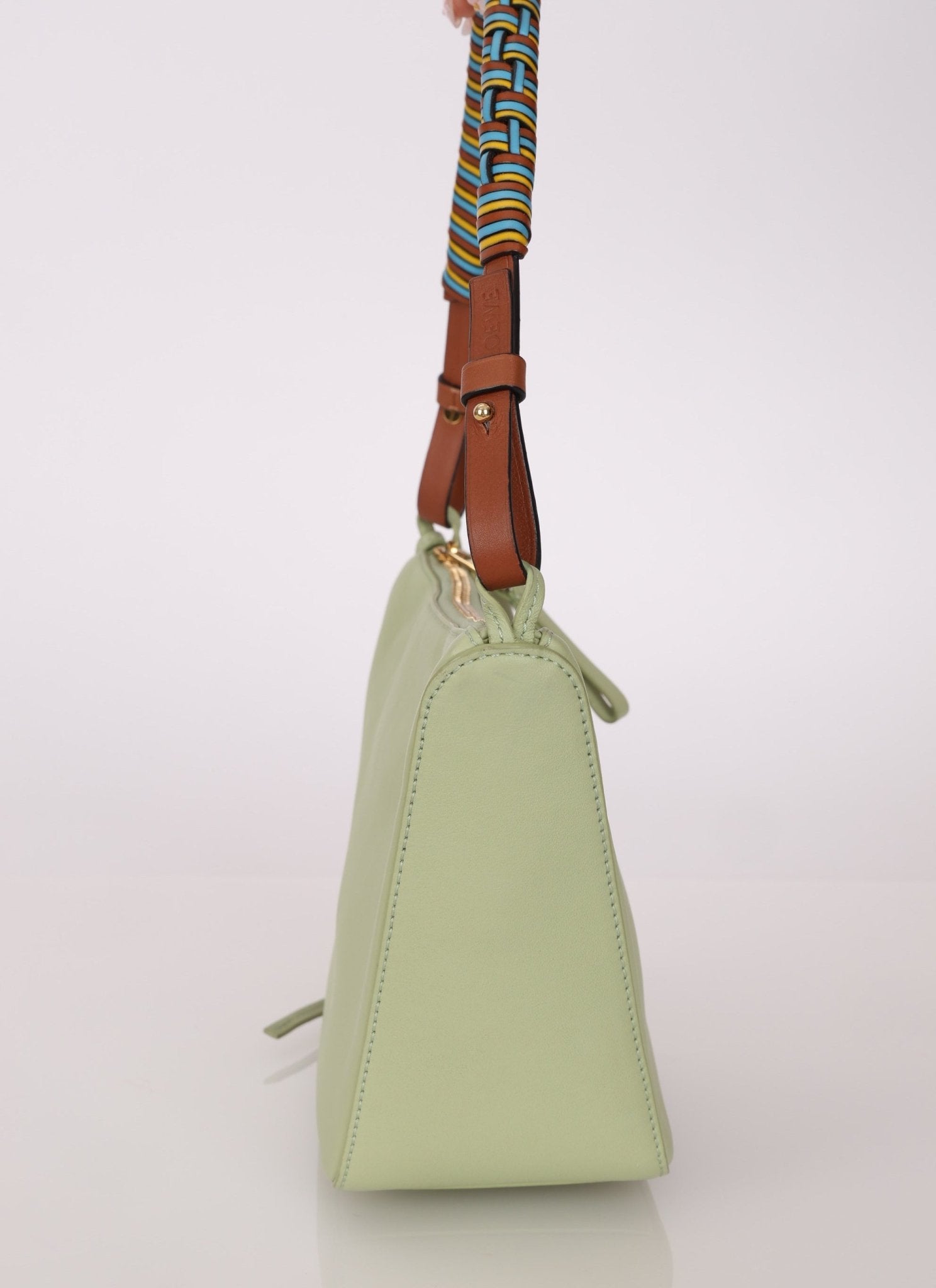 Loewe Rosemary Mini Hammock with Loewe Star Charms and Loewe Woven Strap - FashioNica