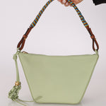 Loewe Rosemary Mini Hammock with Loewe Star Charms and Loewe Woven Strap - FashioNica