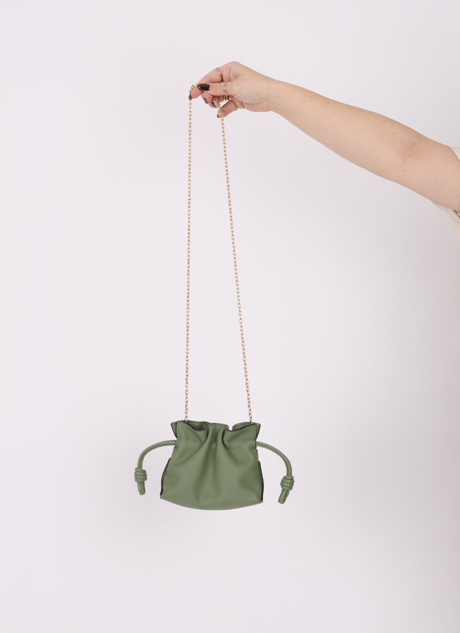 Loewe Rosemary Nano Chain Flamenco - FashioNica