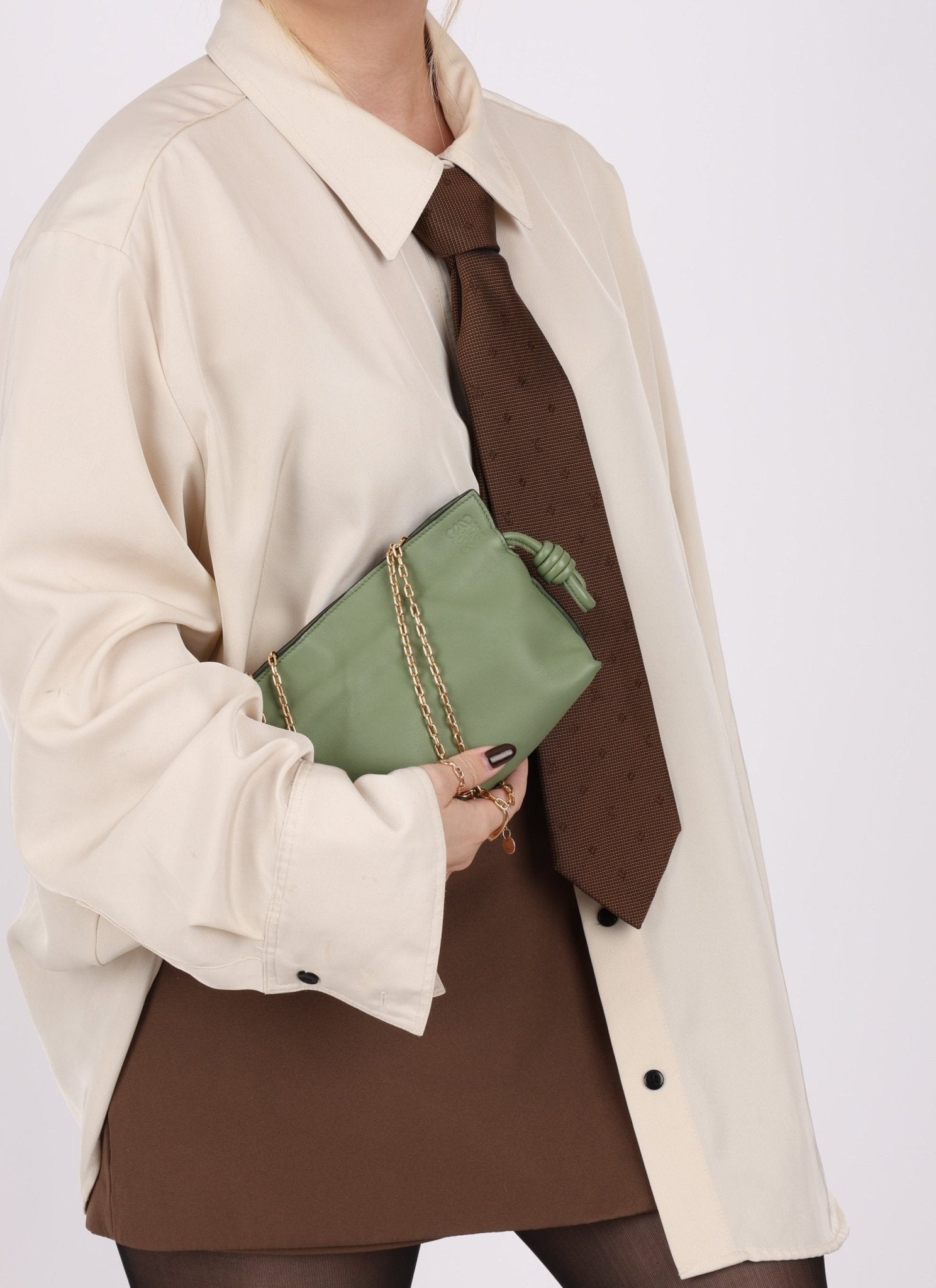 Loewe Rosemary Nano Chain Flamenco - FashioNica