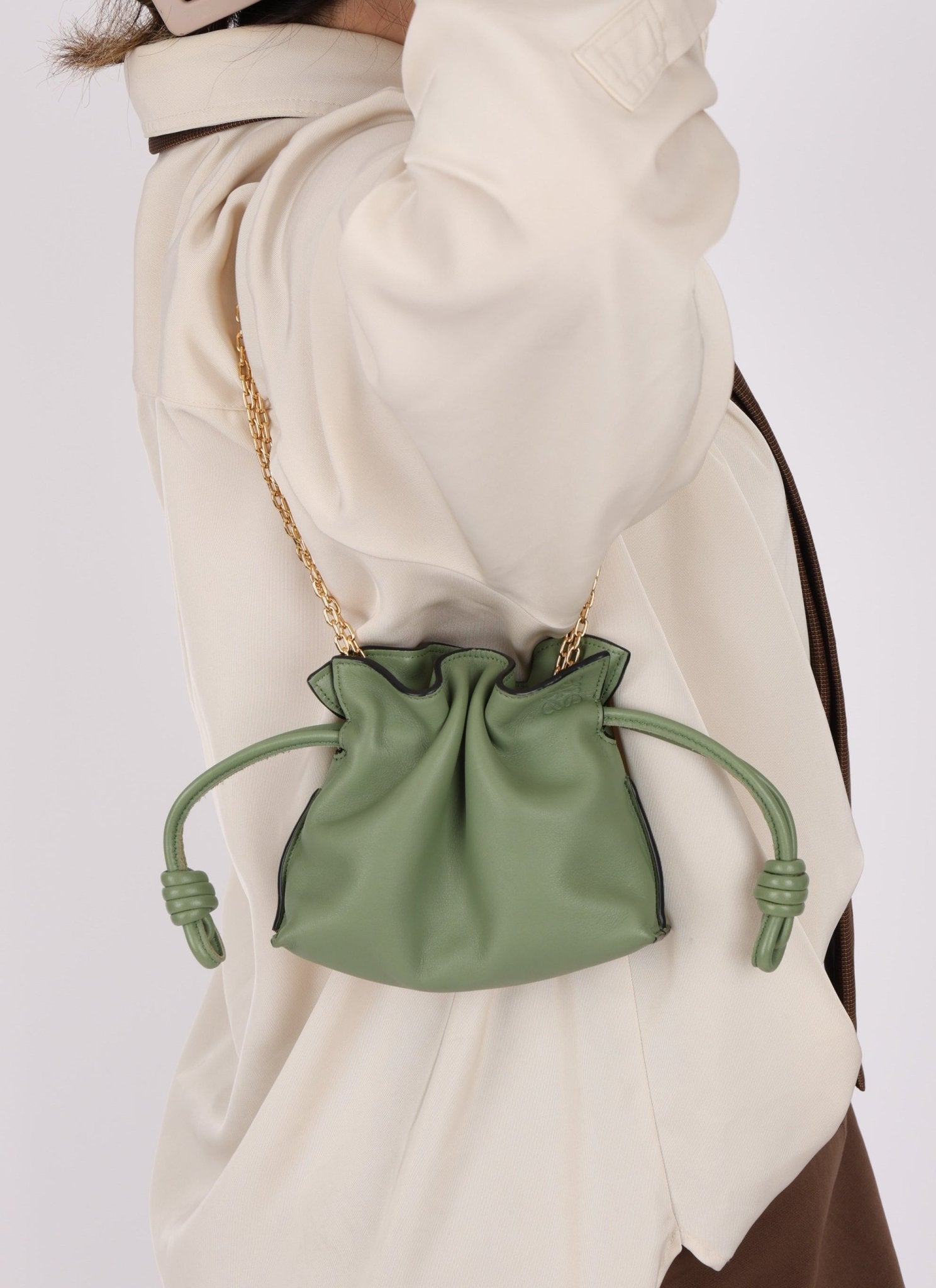 Loewe Rosemary Nano Chain Flamenco - FashioNica