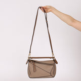 Loewe Sand Mink Small Puzzle Bag - FashioNica