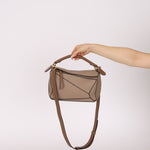 Loewe Sand Mink Small Puzzle Bag - FashioNica