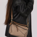 Loewe Sand Mink Small Puzzle Bag - FashioNica