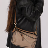 Loewe Sand Mink Small Puzzle Bag - FashioNica