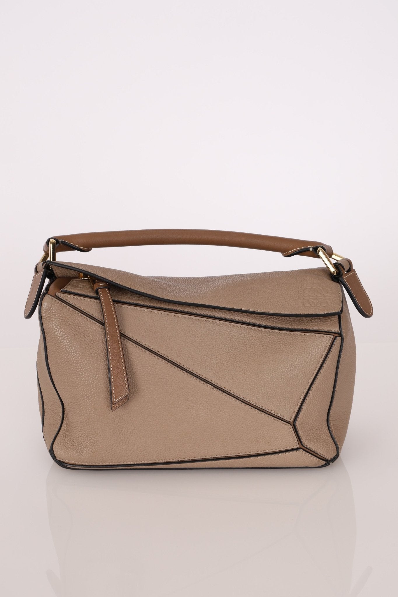 Loewe Sand Mink Small Puzzle Bag - FashioNica