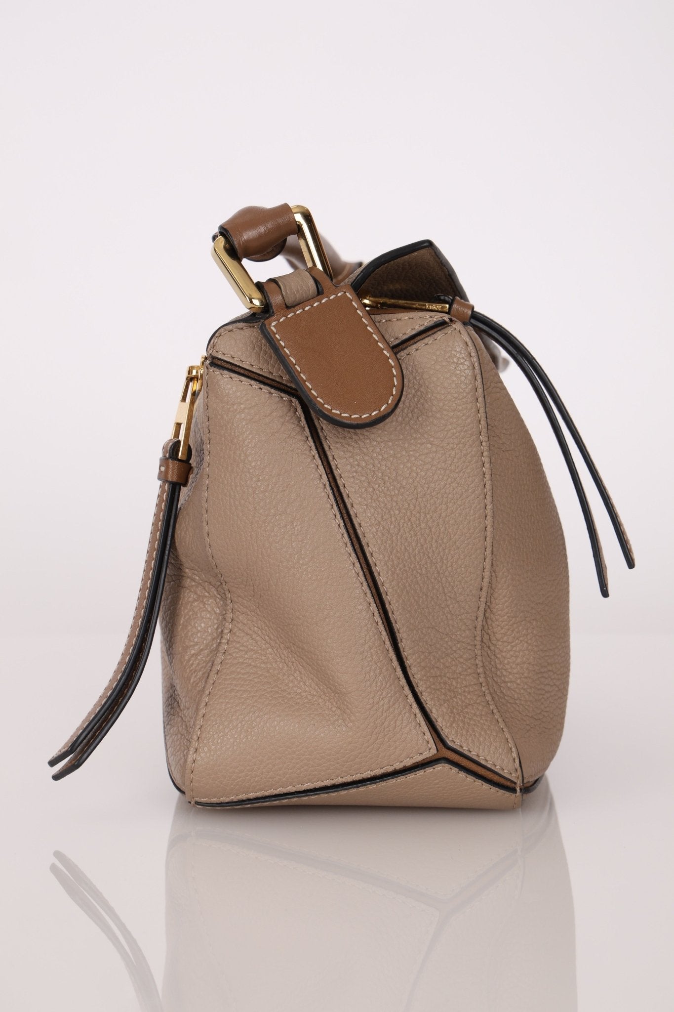 Loewe Sand Mink Small Puzzle Bag - FashioNica