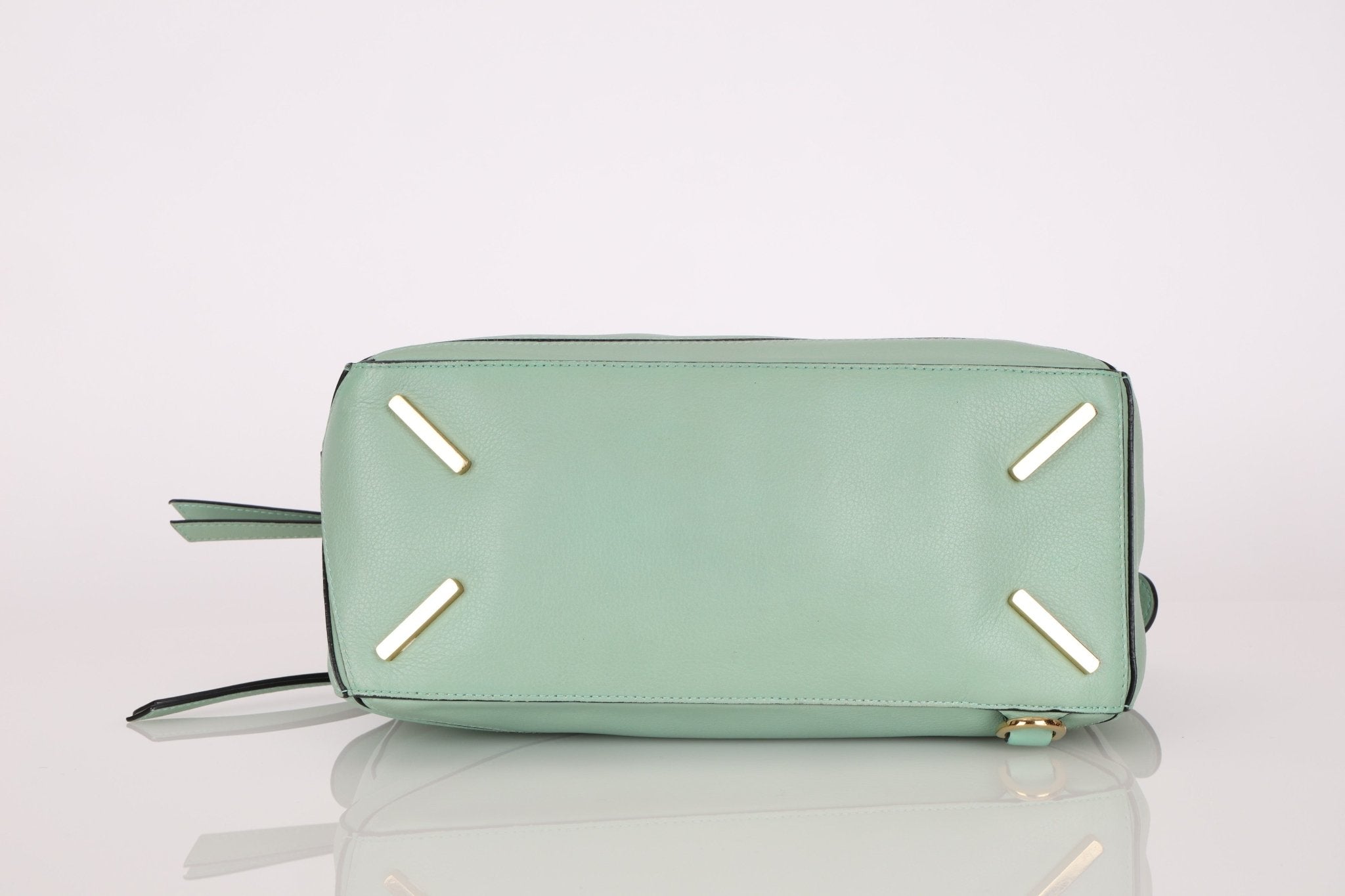 Loewe Sea Water Green Medium Puzzle Bag - FashioNica
