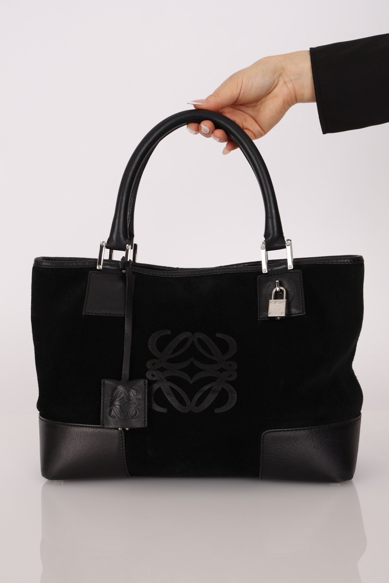 Loewe Suede Amazona Mini Tote - FashioNica
