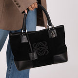 Loewe Suede Amazona Mini Tote - FashioNica