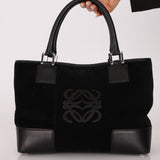 Loewe Suede Amazona Mini Tote - FashioNica