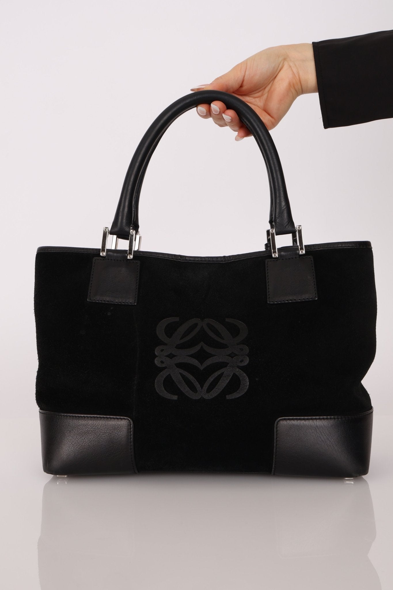 Loewe Suede Amazona Mini Tote - FashioNica