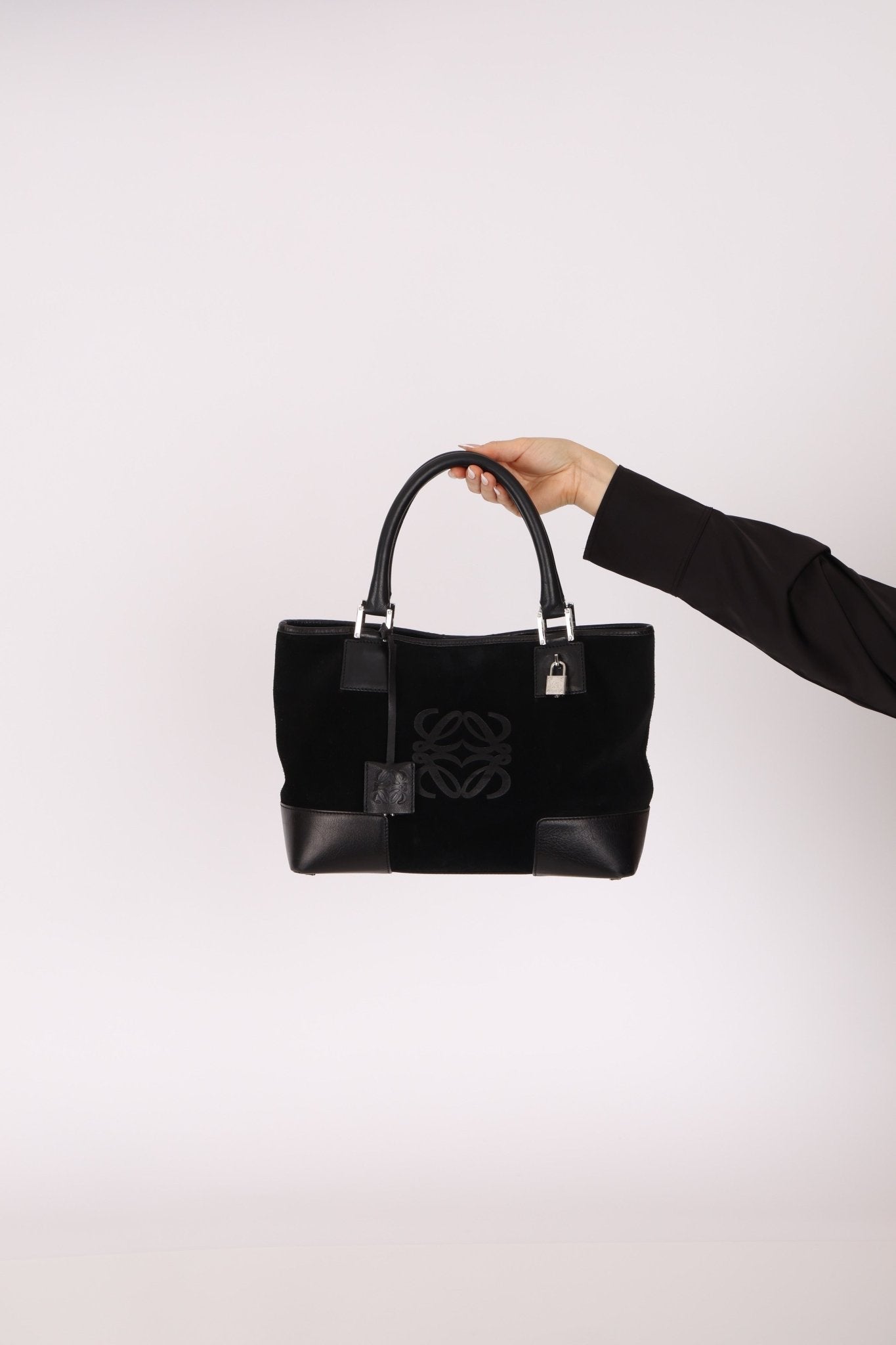 Loewe Suede Amazona Mini Tote - FashioNica
