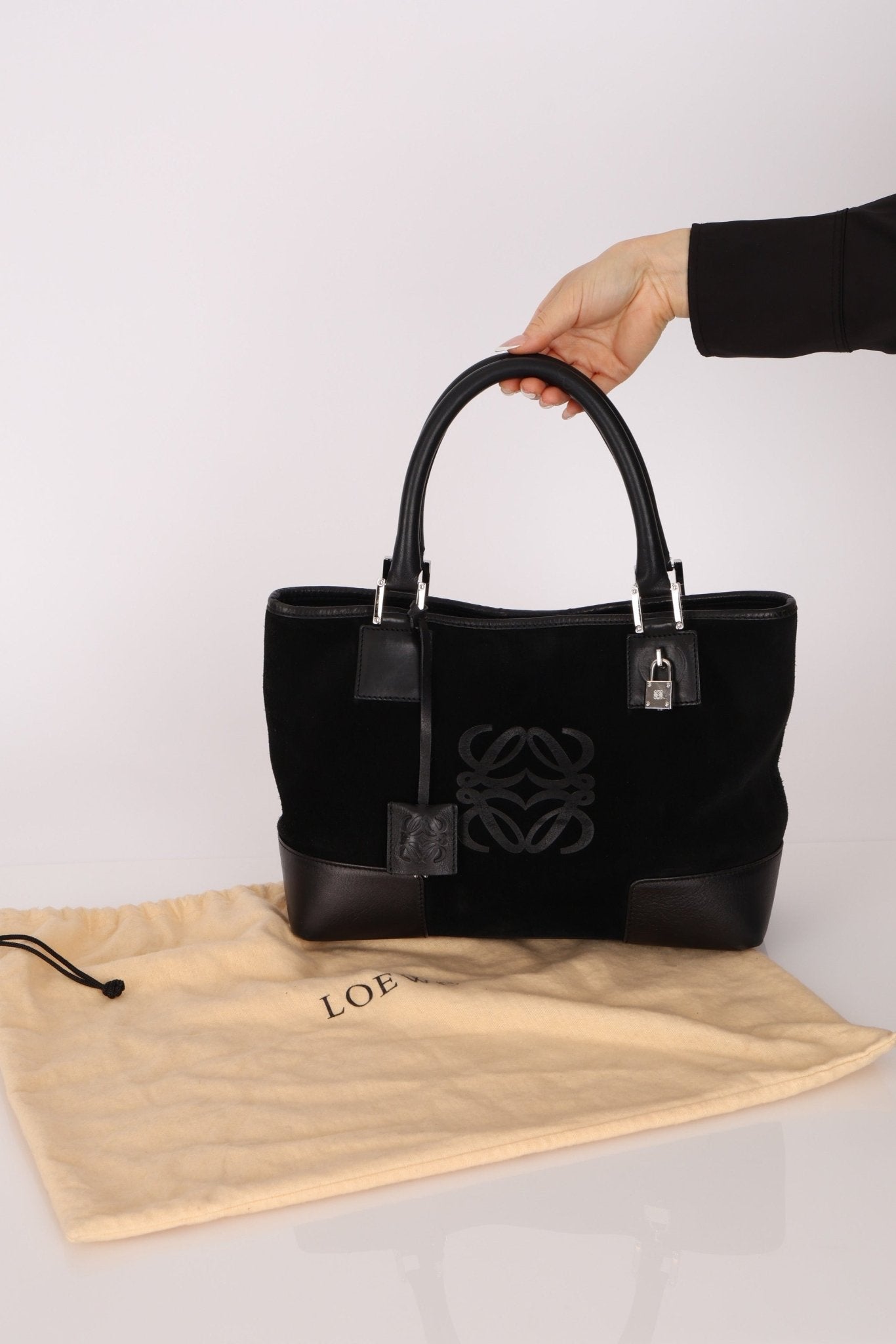 Loewe Suede Amazona Mini Tote - FashioNica