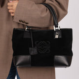 Loewe Suede Amazona Mini Tote - FashioNica
