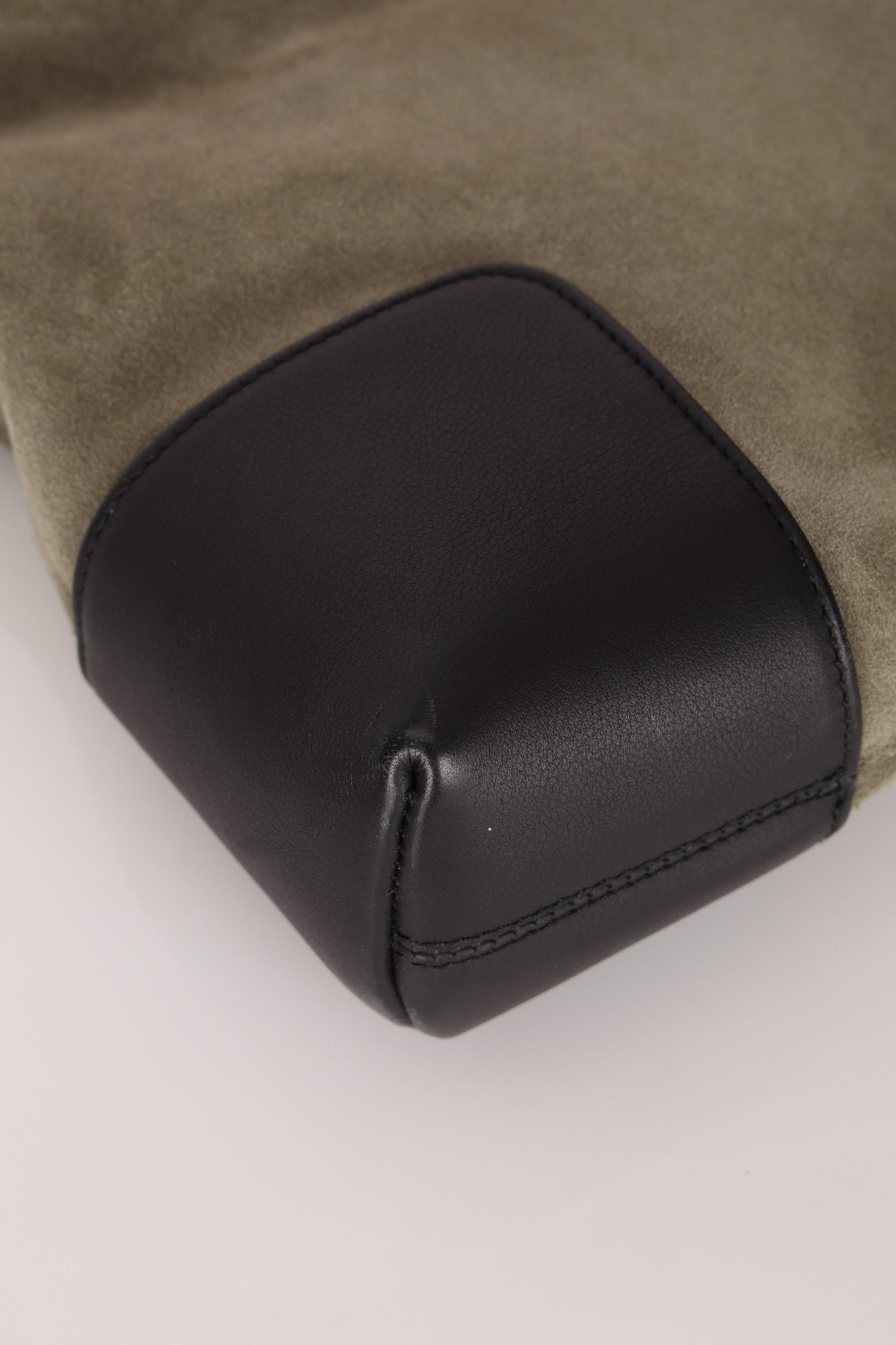 Loewe Suede Anagram Shoulder Bag - FashioNica