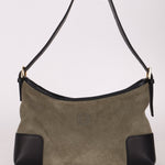 Loewe Suede Anagram Shoulder Bag - FashioNica