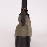 Loewe Suede Anagram Shoulder Bag - FashioNica