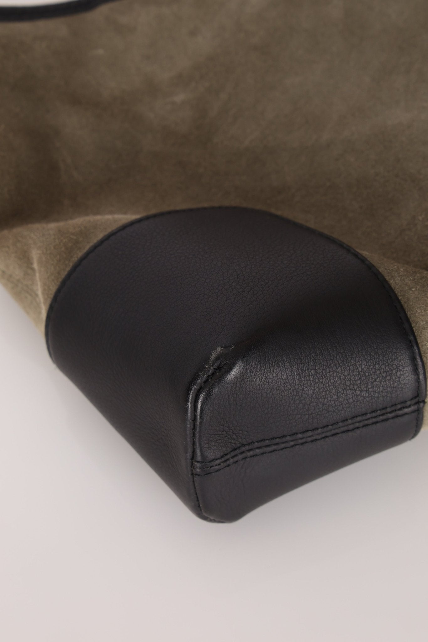 Loewe Suede Anagram Shoulder Bag - FashioNica