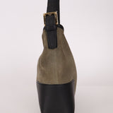 Loewe Suede Anagram Shoulder Bag - FashioNica