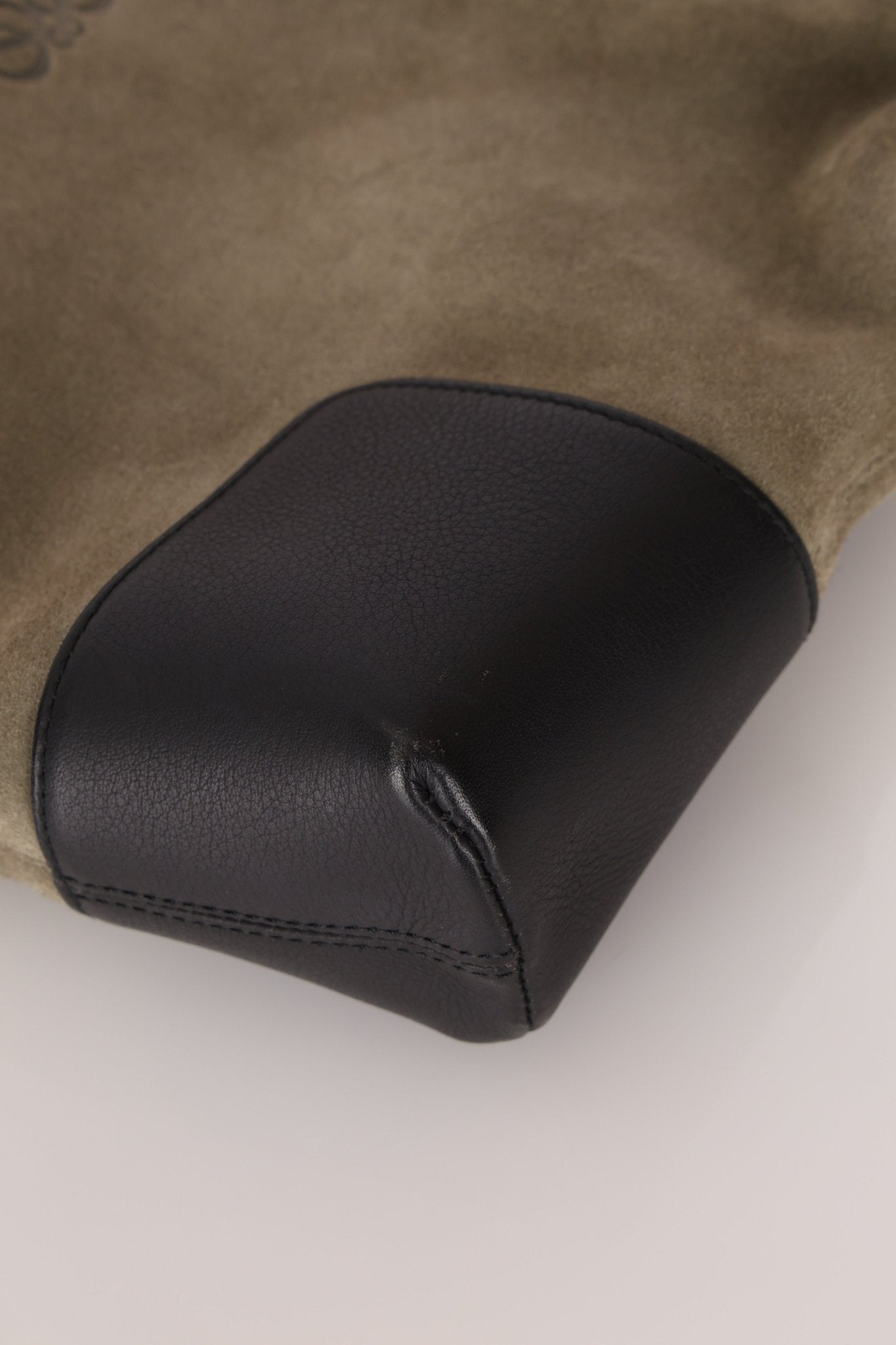 Loewe Suede Anagram Shoulder Bag - FashioNica