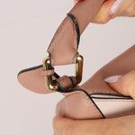 Loewe Suede Pink Bicolor Small Puzzle Bag - FashioNica