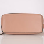 Loewe Suede Pink Bicolor Small Puzzle Bag - FashioNica