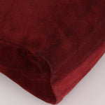 Loewe Suede Wine Red Anagram Crossbody - FashioNica