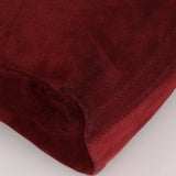 Loewe Suede Wine Red Anagram Crossbody - FashioNica