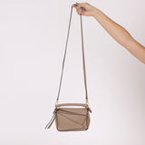 Loewe Taupe Mini Puzzle - FashioNica