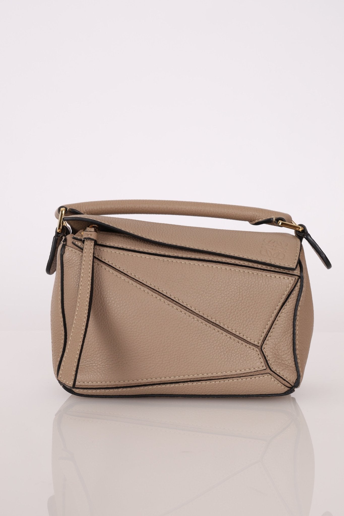 Loewe Taupe Mini Puzzle - FashioNica