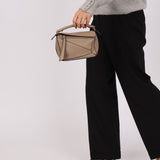 Loewe Taupe Mini Puzzle - FashioNica