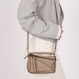 Loewe Taupe Mini Puzzle - FashioNica