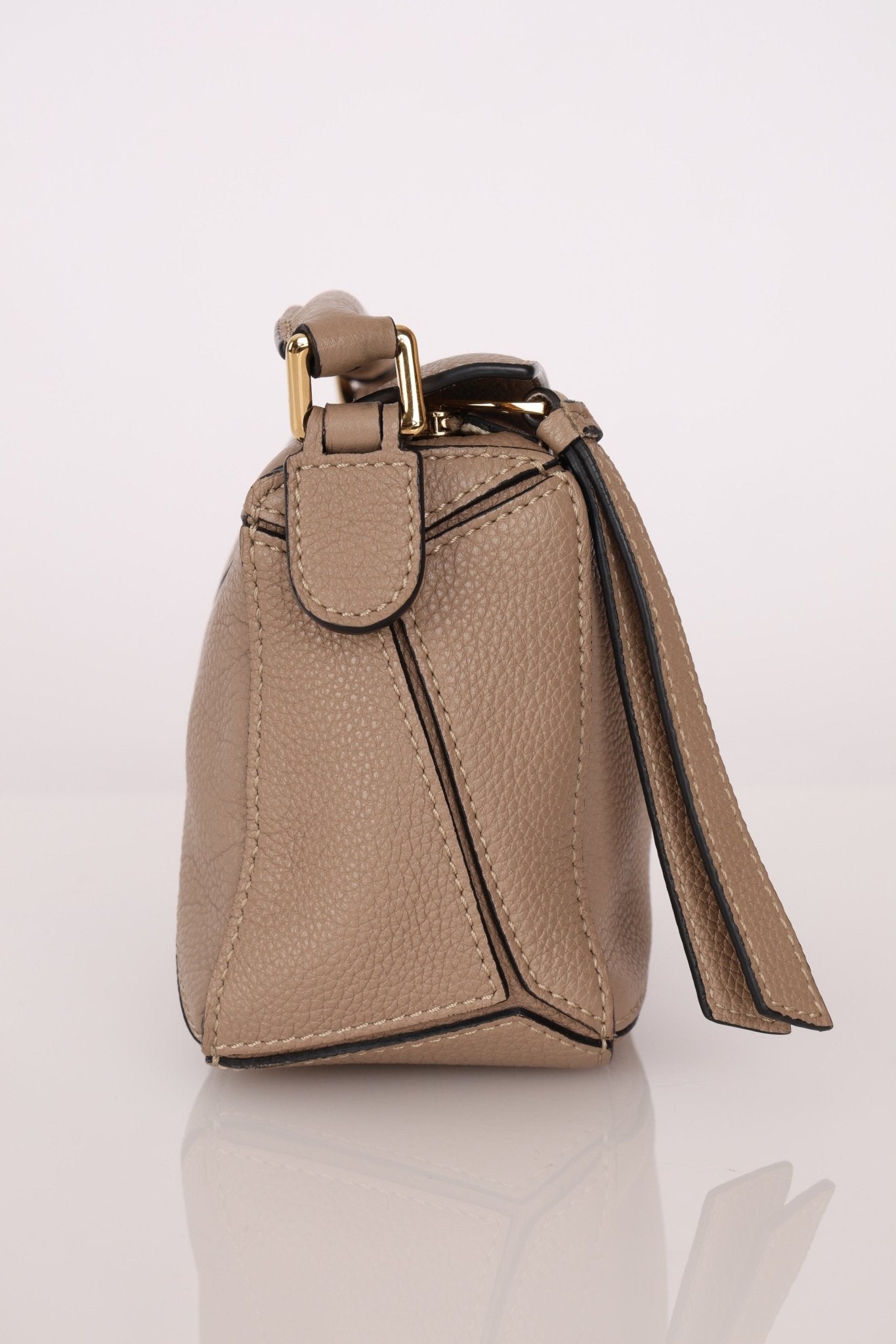 Loewe Taupe Mini Puzzle - FashioNica