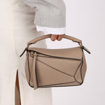 Loewe Taupe Mini Puzzle - FashioNica