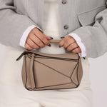Loewe Taupe Mini Puzzle - FashioNica