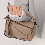 Loewe Taupe Mini Puzzle - FashioNica