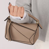 Loewe Taupe Mini Puzzle - FashioNica