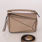 Loewe Taupe Mini Puzzle - FashioNica