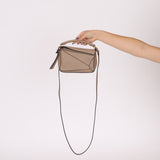 Loewe Taupe Mini Puzzle - FashioNica