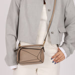 Loewe Taupe Mini Puzzle - FashioNica