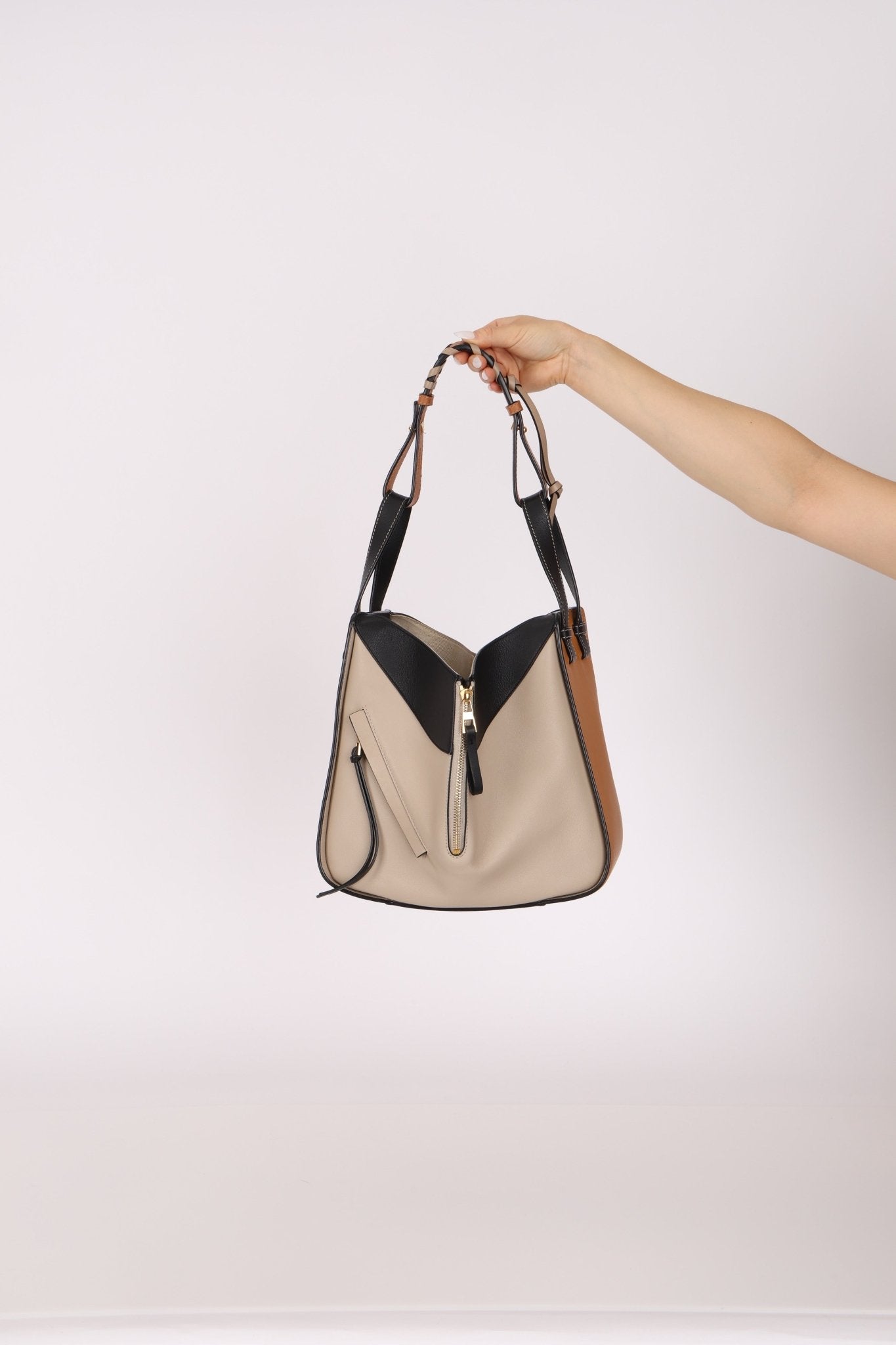 Loewe Tri - Colored Small Hammock Crossbody - FashioNica