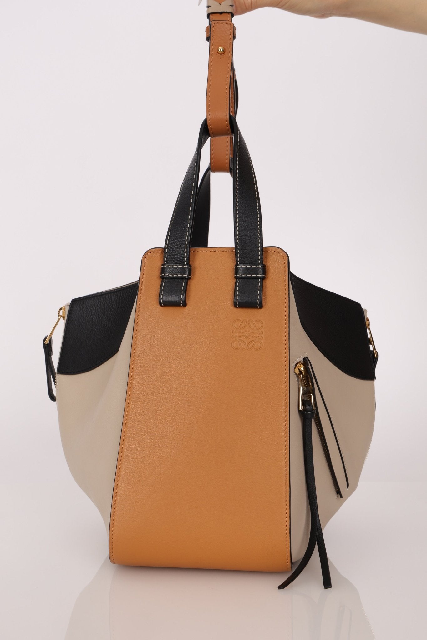 Loewe Tri - Colored Small Hammock Crossbody - FashioNica